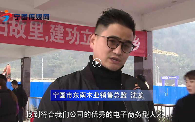 返鄉(xiāng)人才招聘會，解決企業(yè)用工需求---安徽寧國